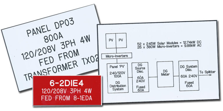 Lamacoid Plate Examples - Lamacoid Plates Ltd.
